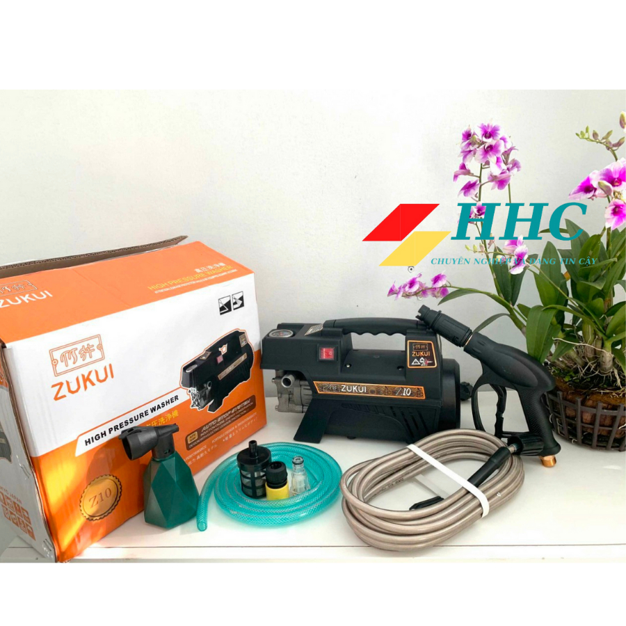 Máy xịt rửa xe có chỉnh áp Zukui Z10