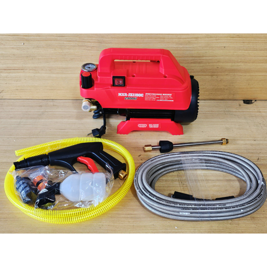 Máy rửa xe cao cấp Oshima Nhật Bản 2900w mô tơ cảm ứng từ lõi đồng nặng 10kg