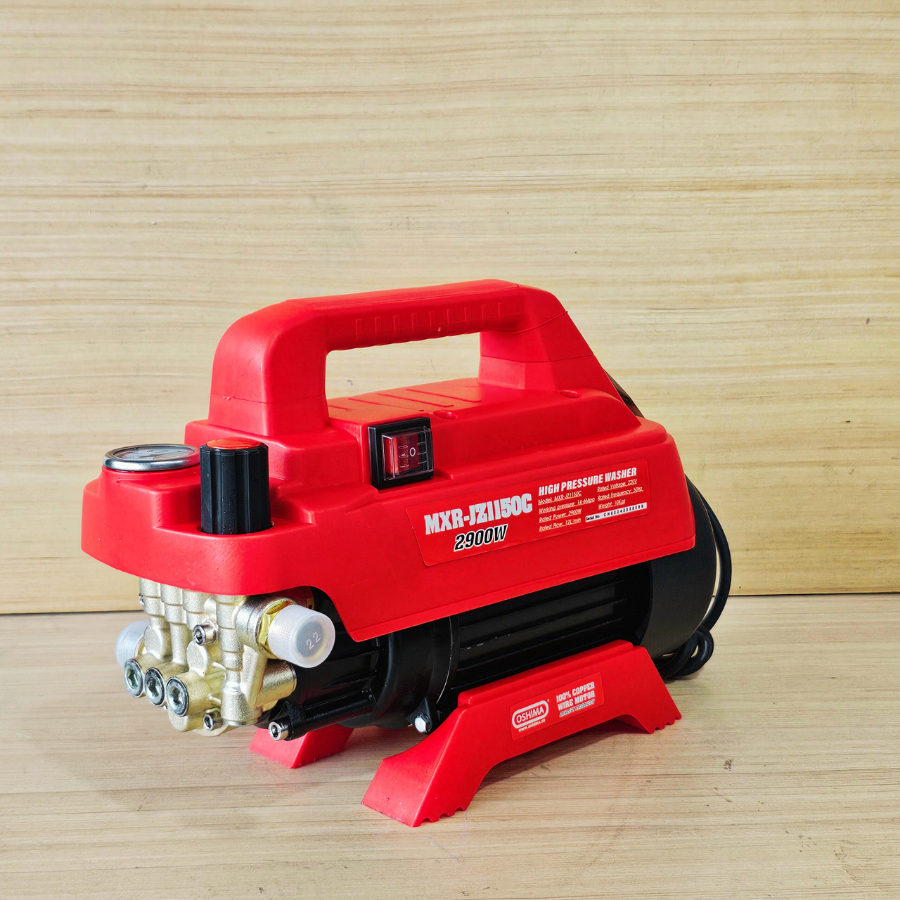 Máy rửa xe cao cấp Oshima Nhật Bản 2900w mô tơ cảm ứng từ lõi đồng nặng 10kg