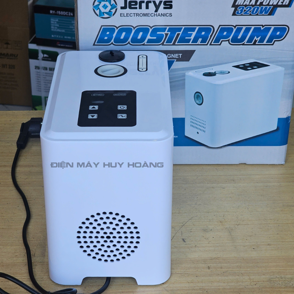 Máy bơm tăng áp biến tần JERRYS 320w không tích áp đường ống, tự động diều chỉnh áp suất