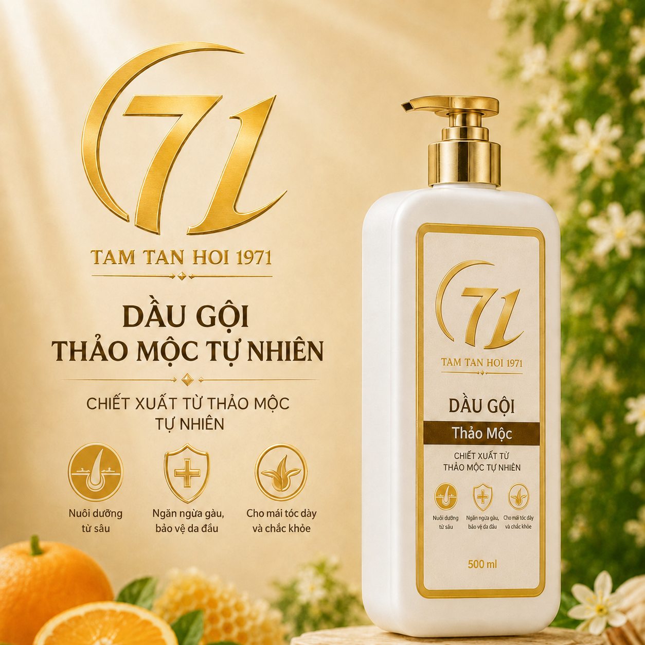 Dầu gội Tâm Tân Hợi 1971