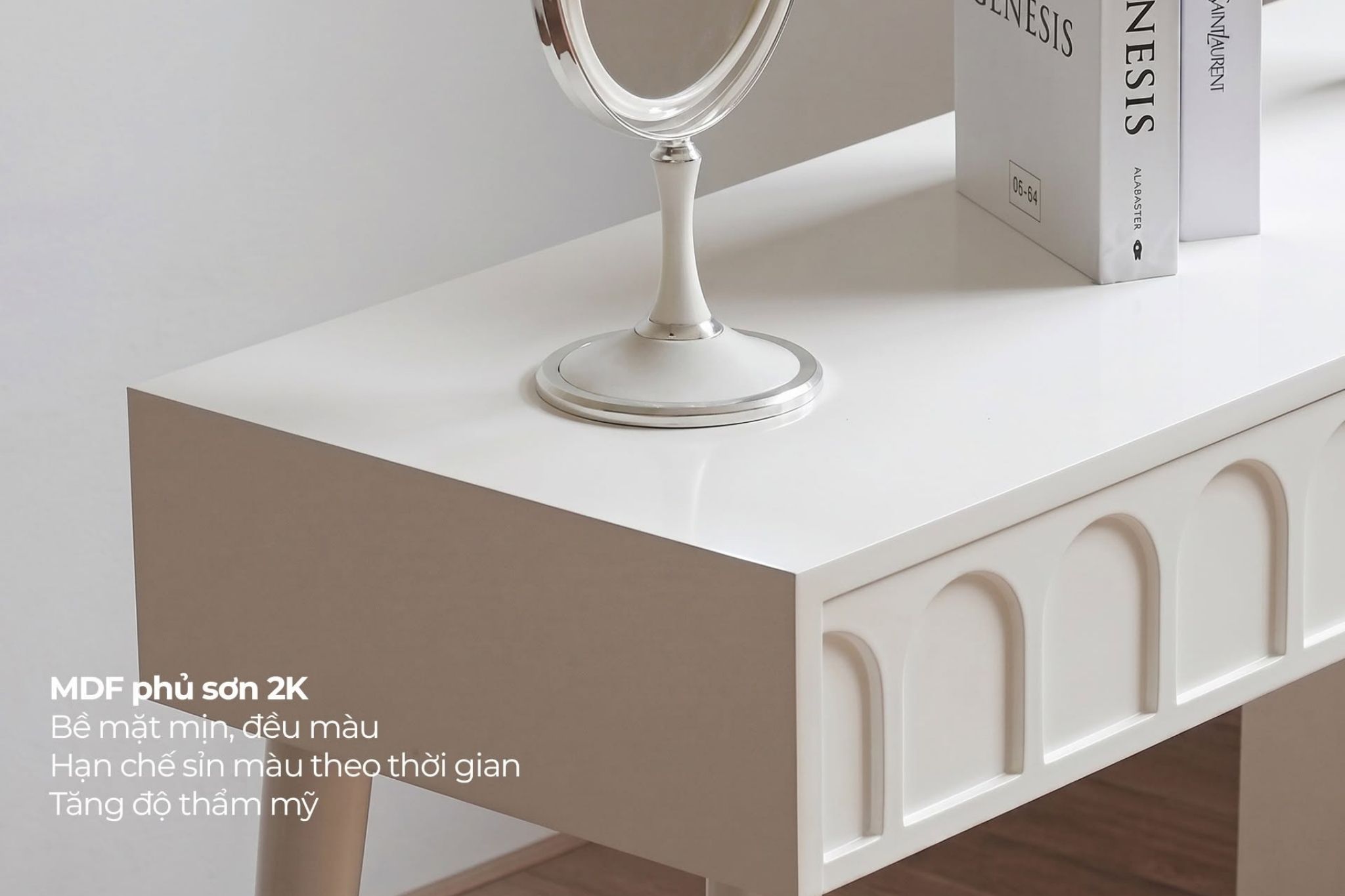 Sơn 2K Là Gì? Ưu Điểm Của Nội Thất MDF Phủ Sơn 2K Trong Không Gian Hiện Đại