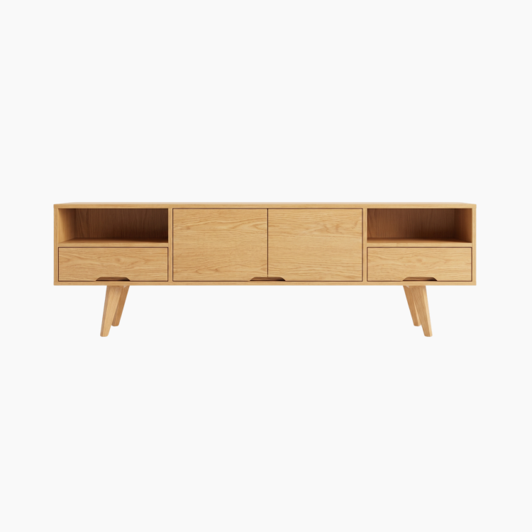 Tủ Tivi ANA HGF đa dạng lưu trữ, gỗ MDF, 140/160/180x40x50cm, TTV015