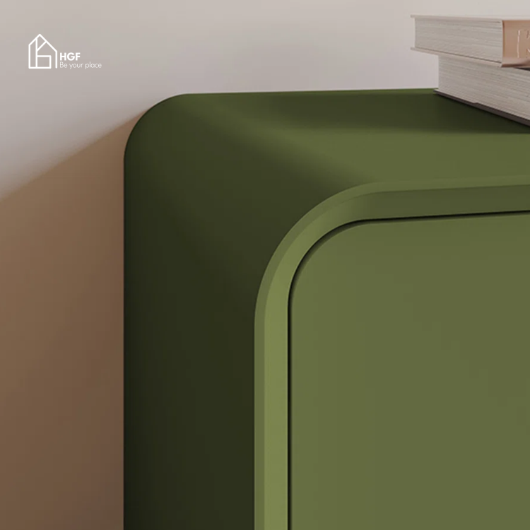 Tủ tivi HILMA HGF 2 cánh 3 hộc kéo, gỗ MDF phủ sơn 2K, 160/180/200x40x55cm, TTV070