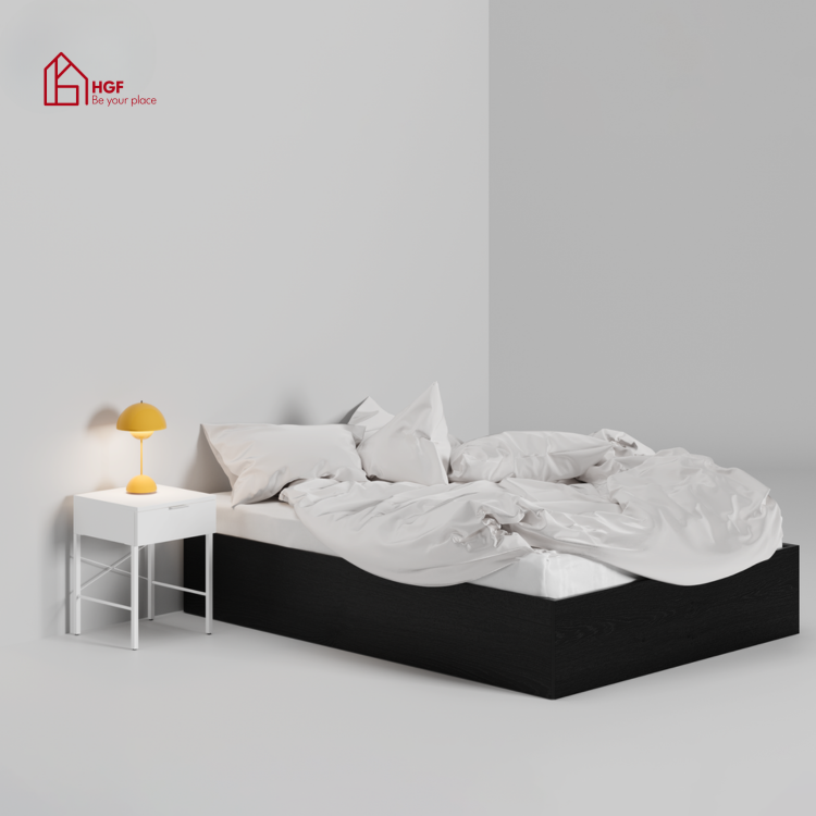 Giường ngủ JOJO HGF 3 hộc kéo, gỗ MDF, 1m2/1m4/1m6/1m8, GN007