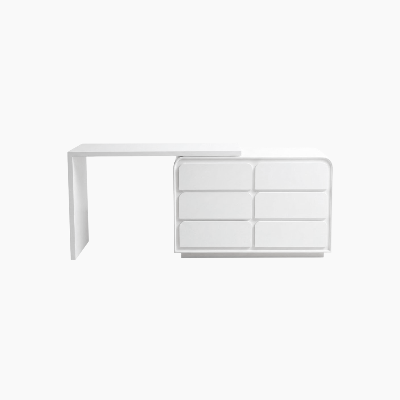Bàn trang điểm KARA HGF 6 hộc kéo, gỗ MDF phủ sơn 2K, 120x40x75cm, BTD002