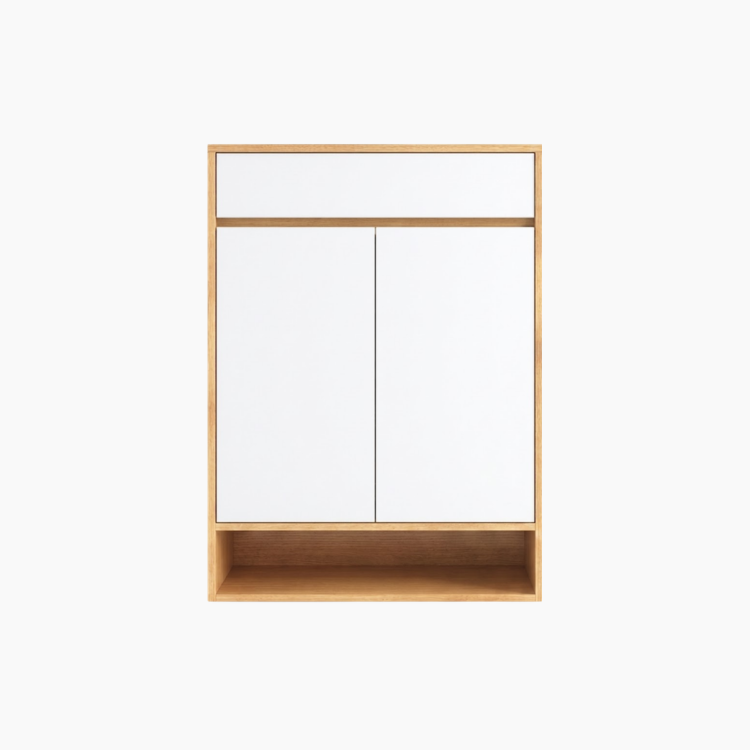 Tủ giày ZIKA HGF 2 cánh 1 hộc kéo, gỗ MDF, 60x35x100cm, TG016
