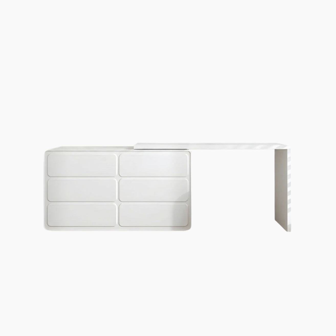 Bàn trang điểm ORIANA HGF 6 hộc, gỗ MDF phủ sơn 2K, 120x40x75cm, BTD019