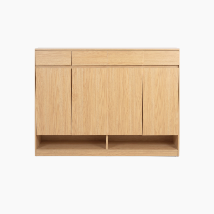 Tủ lưu trữ đa năng ZAM HGF, gỗ MDF, 120x40x100cm, TLT003