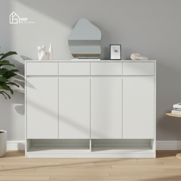 Tủ lưu trữ đa năng ZAM HGF, gỗ MDF, 120x40x100cm, TLT003