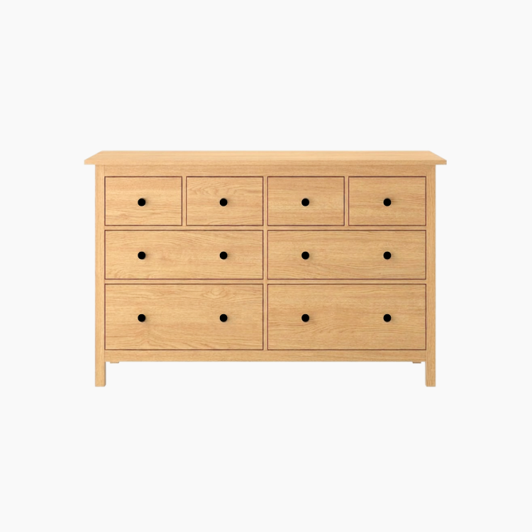 Tủ lưu trữ CLASI HGF 8 hộc kéo, gỗ MDF, 120x40x90cm, TLT061