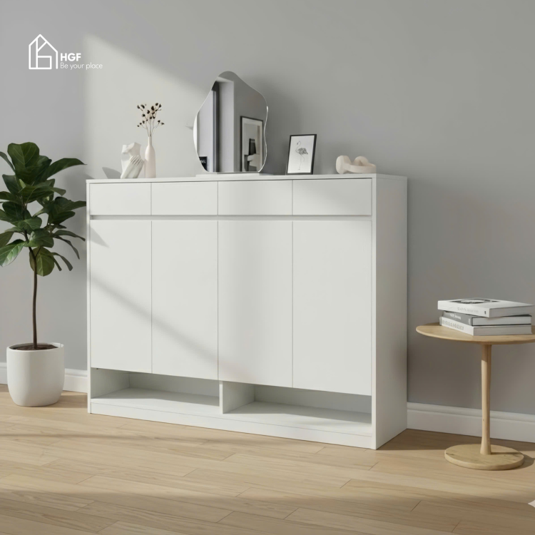 Tủ lưu trữ đa năng ZAM HGF, gỗ MDF, 120x40x100cm, TLT003