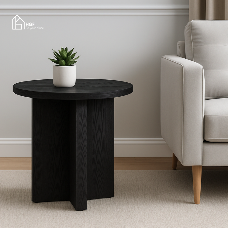 Bàn trà RORY HGF phong cách hiện đại, gỗ MDF, 45x45x50cm, BT003