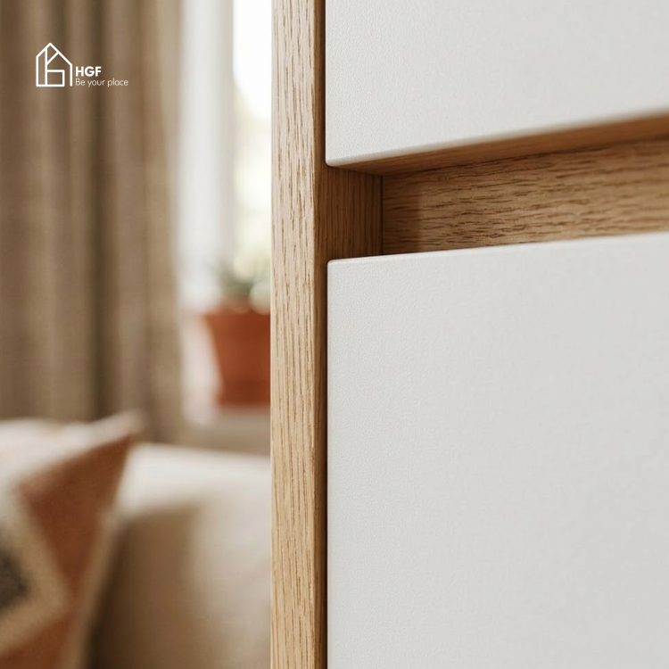 Tủ giày ZIKA HGF 2 cánh 1 hộc kéo, gỗ MDF, 60x35x100cm, TG016