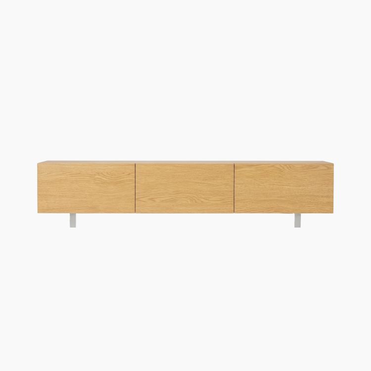 Tủ tivi phòng khách ELON HGF 3 ngăn kéo, gỗ MDF, 160/180/200/220x40x40cm, TTV011