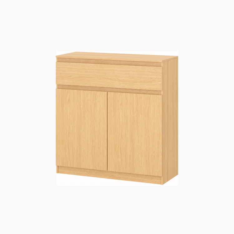 Tủ giày IMA HGF 2 cánh 1 hộc kéo, gỗ MDF, 80x40x100cm, TG004