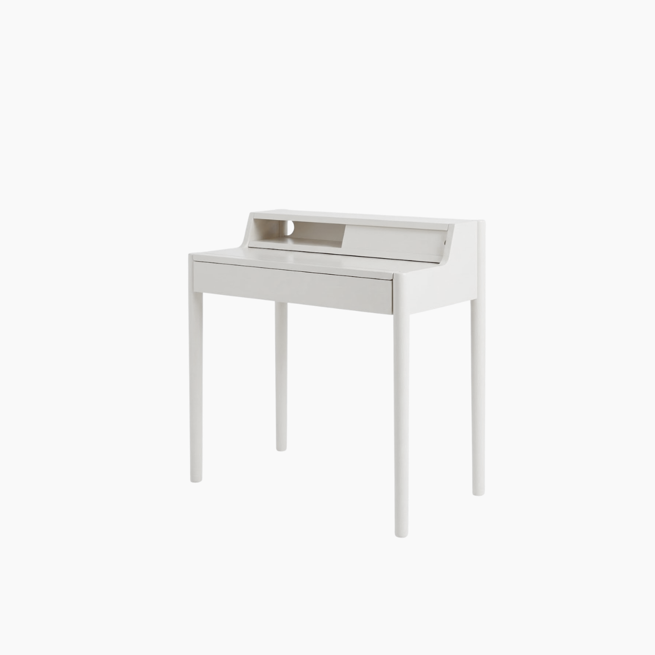 Bàn làm việc LEO HGF thanh lịch, gỗ MDF phủ sơn 2K, 79x66x87cm, BLV004