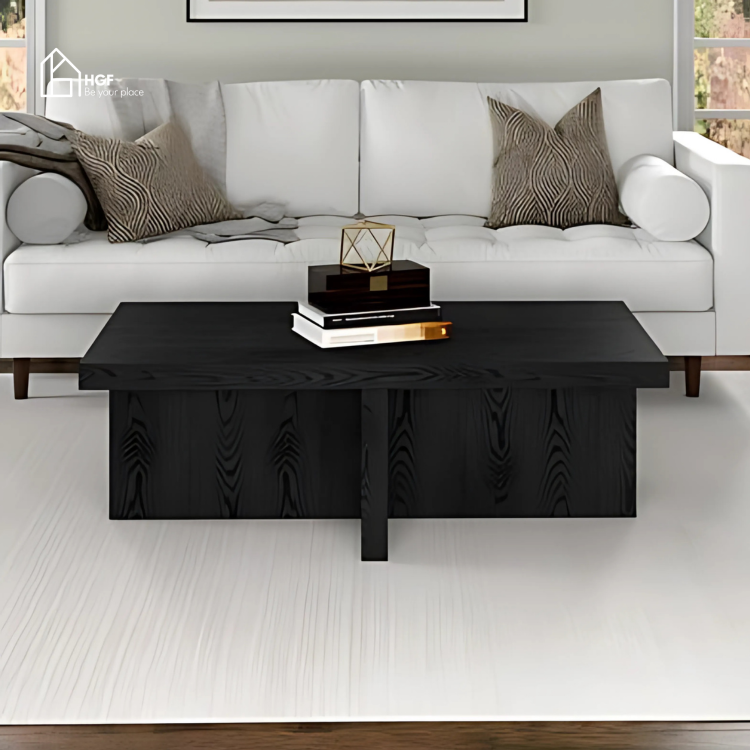 Bàn trà phòng khách RITA HGF hiện đại, gỗ MDF, 100x50x40cm, BT001