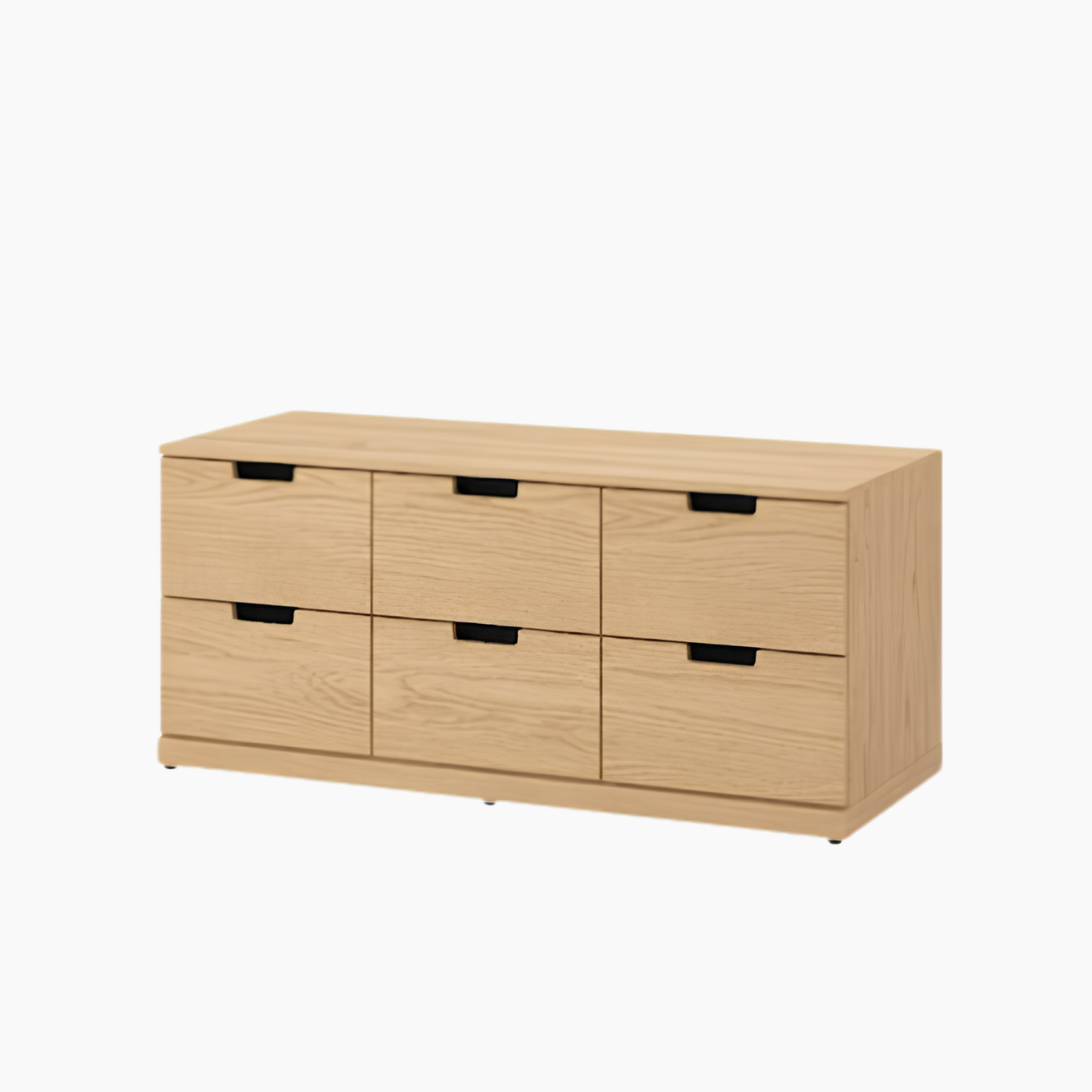 Tủ lưu trữ DAMIEN HGF 6 hộc kéo, gỗ MDF phủ Melamine, 120x47x53cm, TLT105
