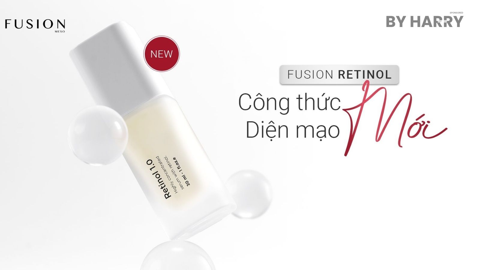 Cách dùng Retinol Fusion 1.0 đúng chuẩn để da căng mướt, đều màu