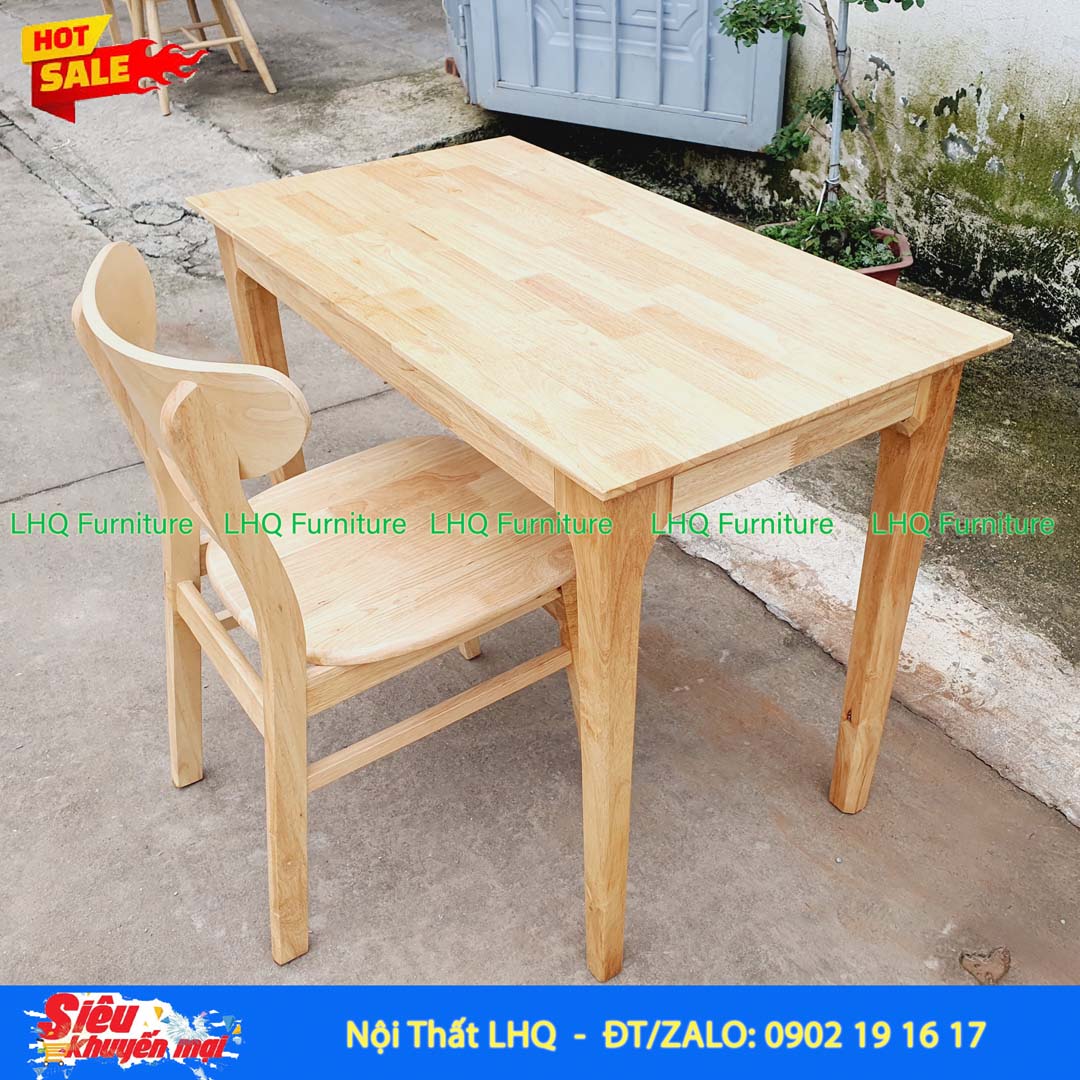 Nên chọn bàn làm việc gỗ tự nhiên hay gỗ công nghiệp?
