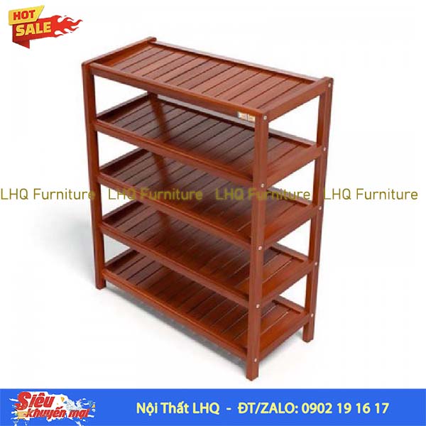 Những ưu điểm của kệ để giày dép bằng gỗ trong không gian sống