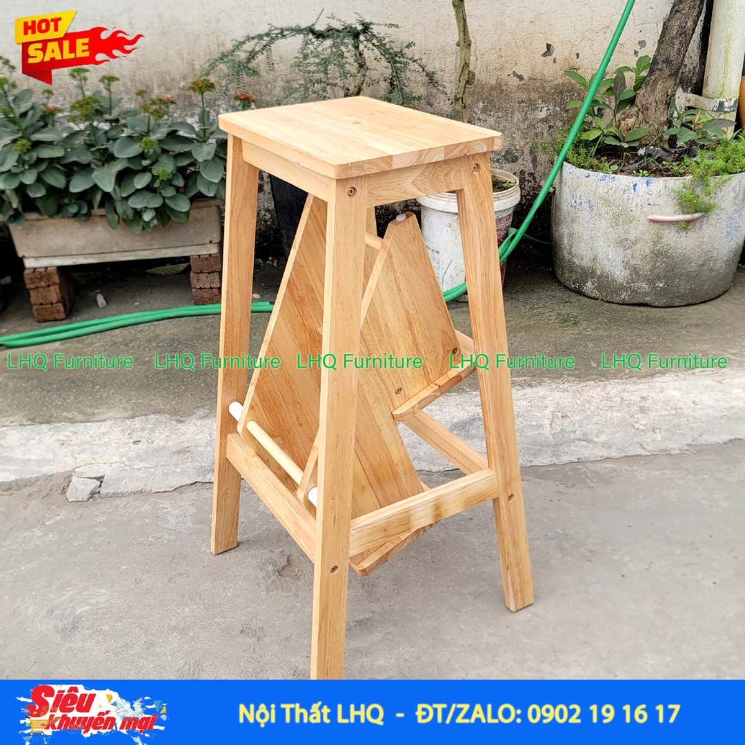 Ghế Thắp Hương Gỗ Tự Nhiên Xếp Gọn | Nội Thất LHQ