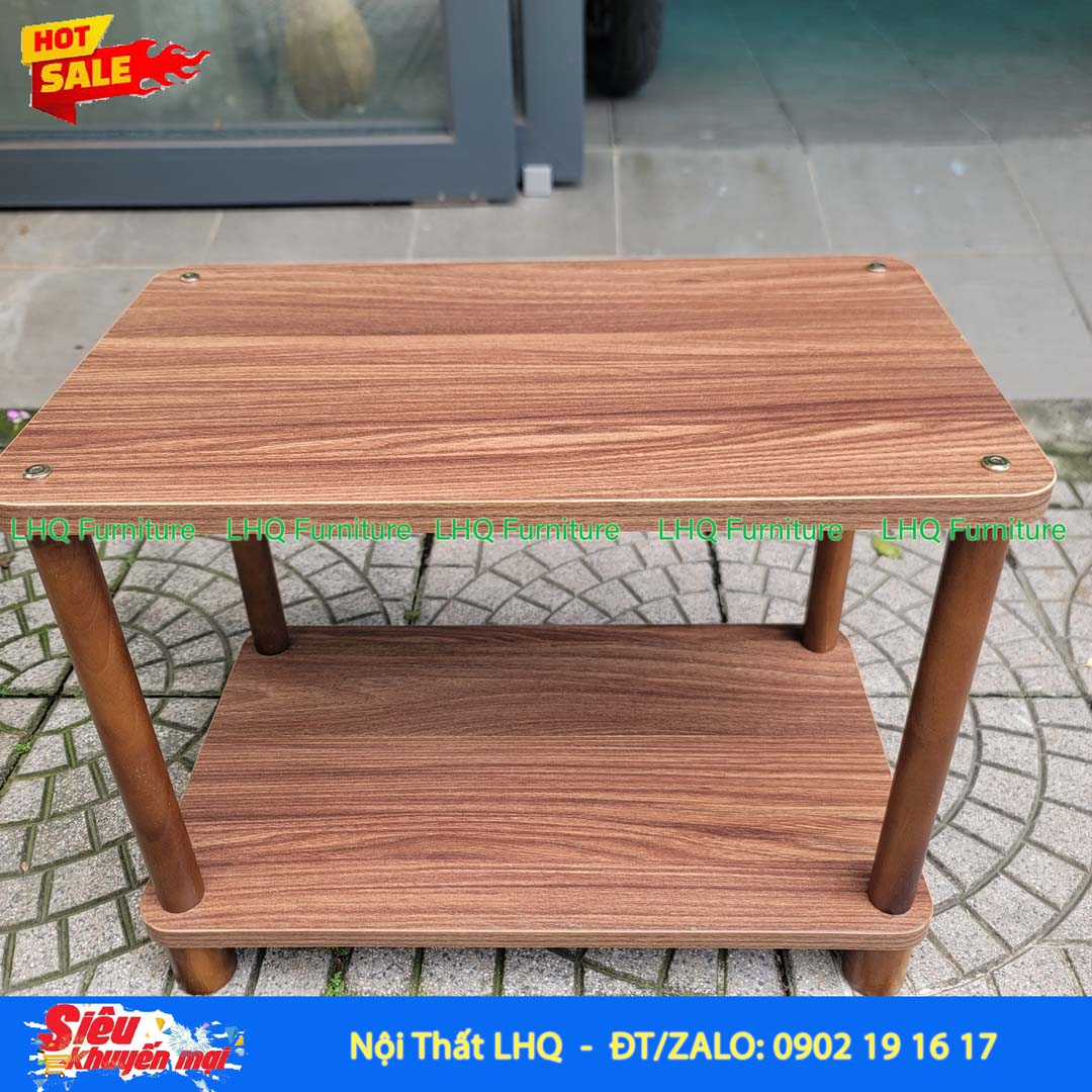 Kệ trang trí 2 tầng 50x30x39cm – Nhỏ gọn, tiện dụng cho nhiều không gian