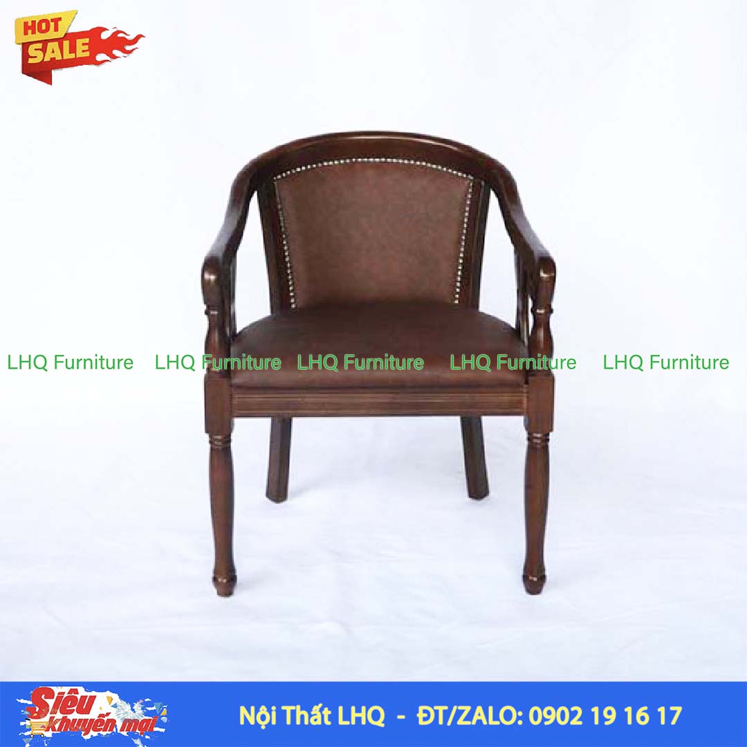Ghế Kẹp Trà Gỗ Cao Su | Nội Thất LHQ