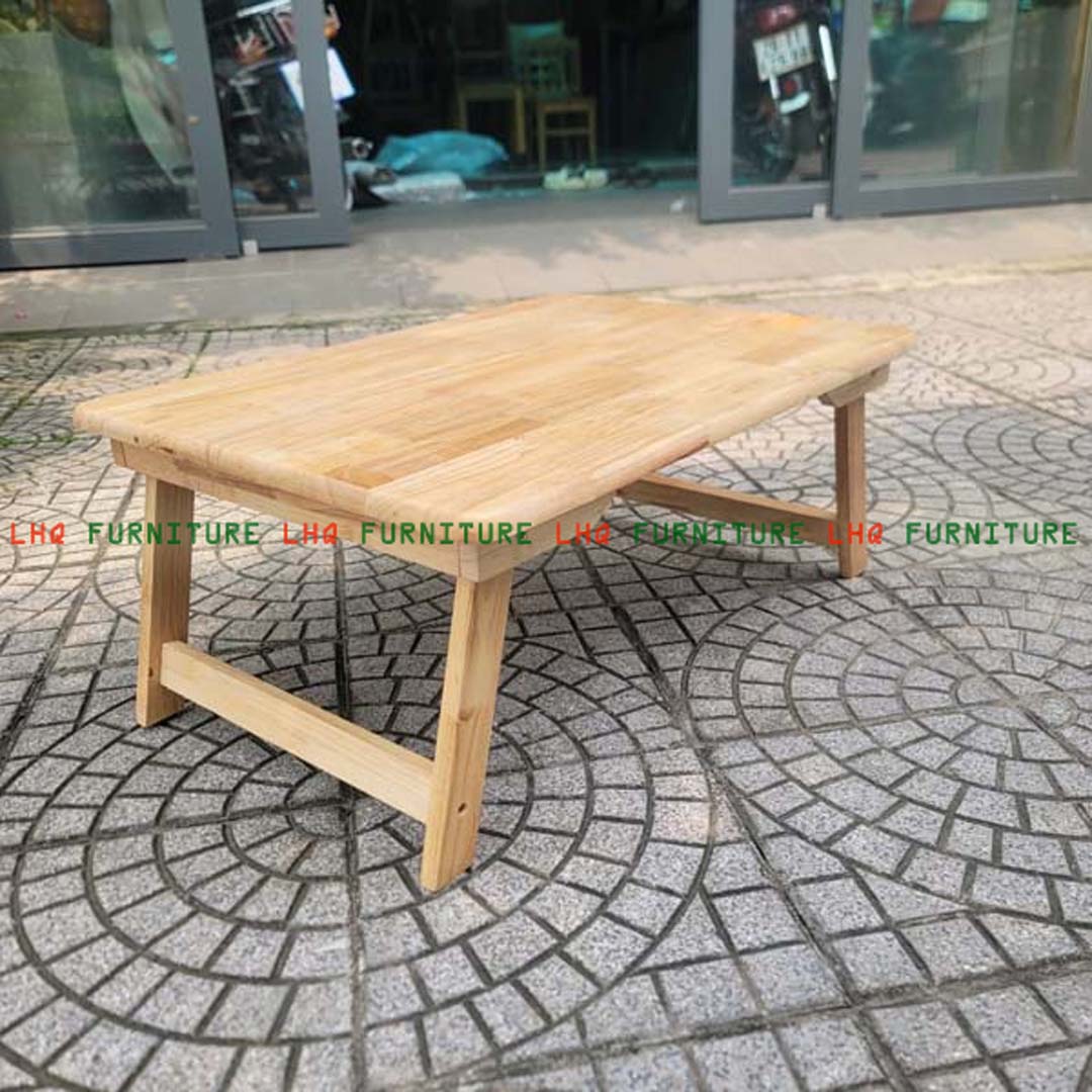 Bàn Trà Nhật Chân Thang 4*6 BCTH46 – Gỗ Cao Su