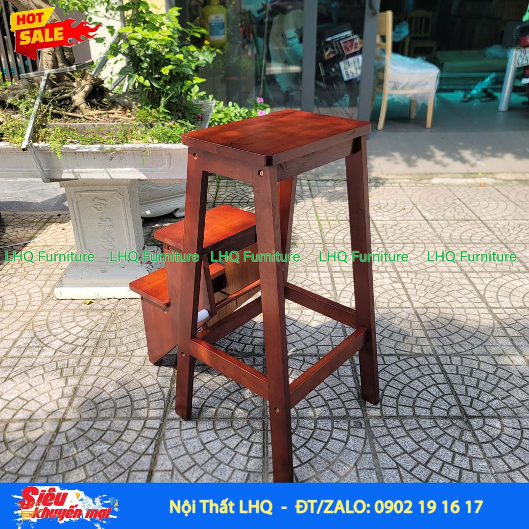 Ghế Thắp Hương Gỗ Tự Nhiên Xếp Gọn | Nội Thất LHQ