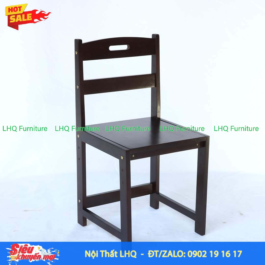 Bộ Bàn Ghế Học Sinh Gỗ Cao Su Tự Nhiên | Bền Đẹp, Chắc Chắn