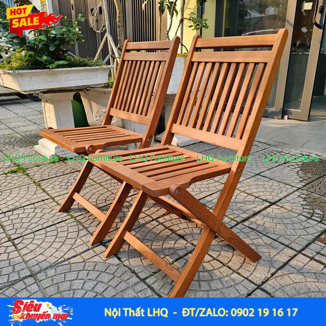 Ghế Cafe Nan Cao Gỗ Tràm Có Cổ | Nội Thất LHQ