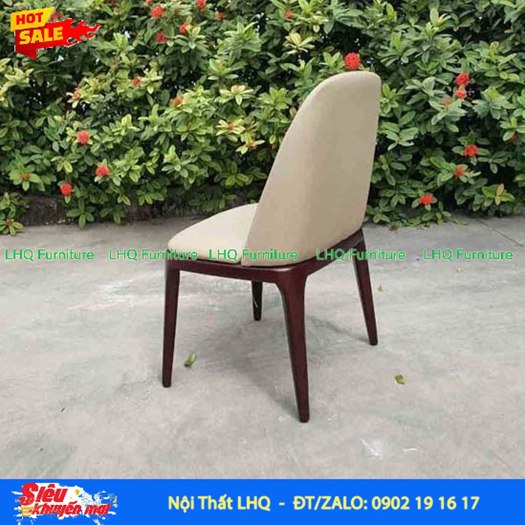 Bộ Bàn Ăn Grace 04 gỗ cao su tự nhiên hiện đại