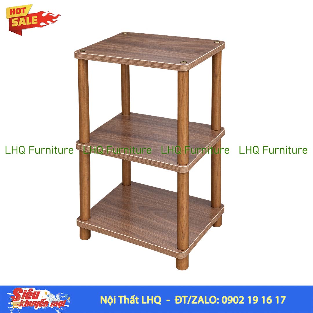 Kệ trang trí vuông 3 tầng 40x40cm – Tăng không gian trưng bày, tối ưu diện tích