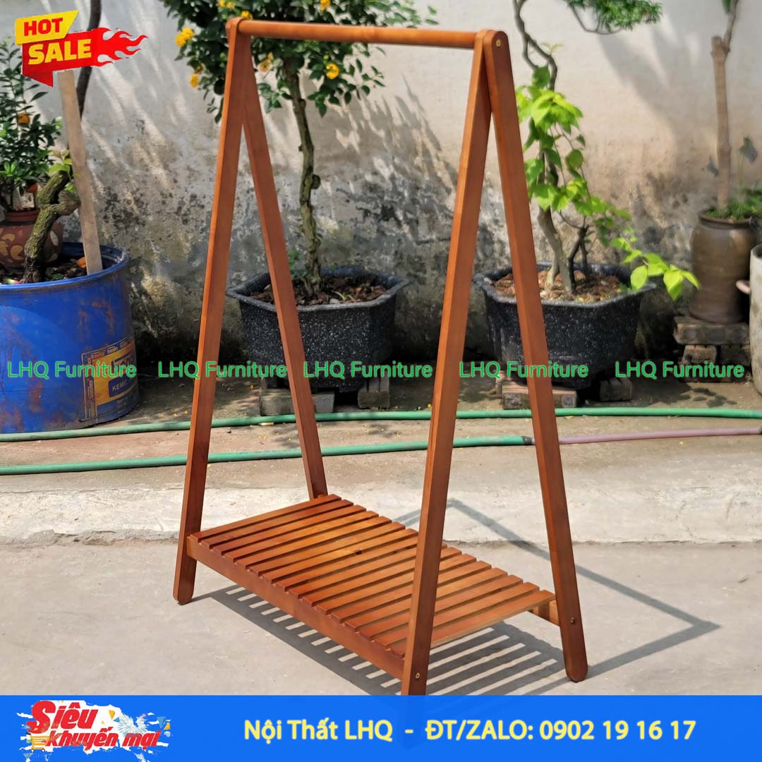 Kệ treo quần áo chữ A 1 tầng 1m – Gọn gàng, tiện dụng cho mọi không gian