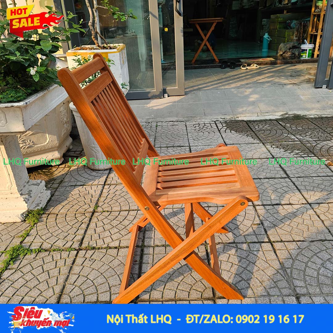 Ghế Cafe Nan Cao Gỗ Tràm Có Cổ | Nội Thất LHQ