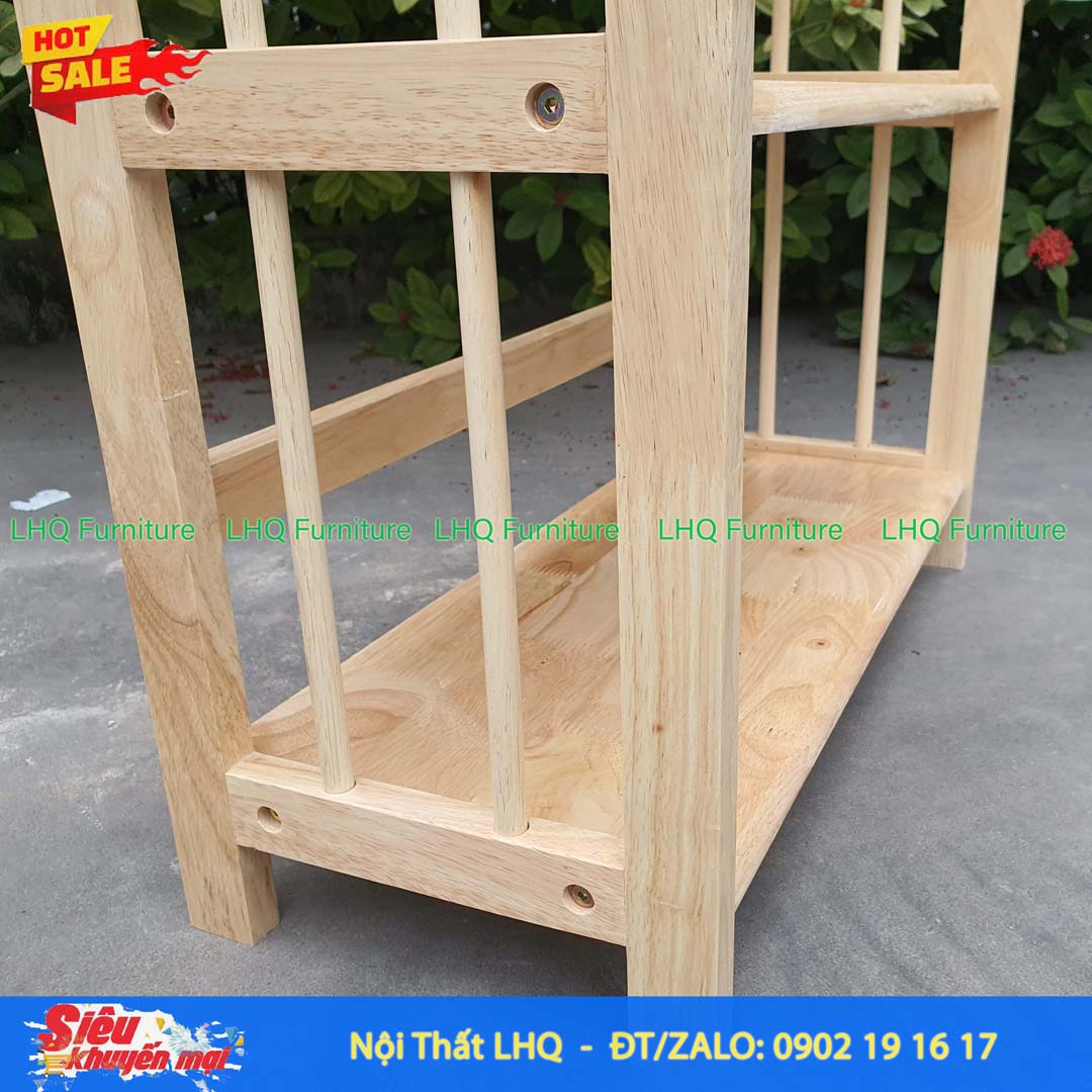 Kệ Sách Gỗ 4 Tầng Rộng 65cm – Giải Pháp Lưu Trữ Hiện Đại, Bền Đẹp Cho Gia Đình