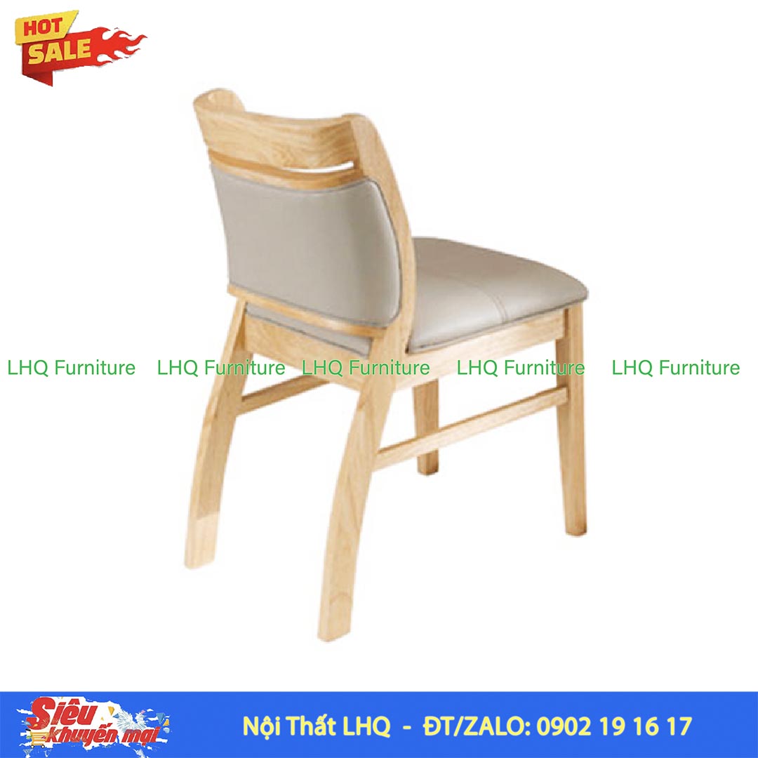 Ghế Cafe Ghế Ăn Ashley Gỗ Cao Su Tự Nhiên Đẹp
