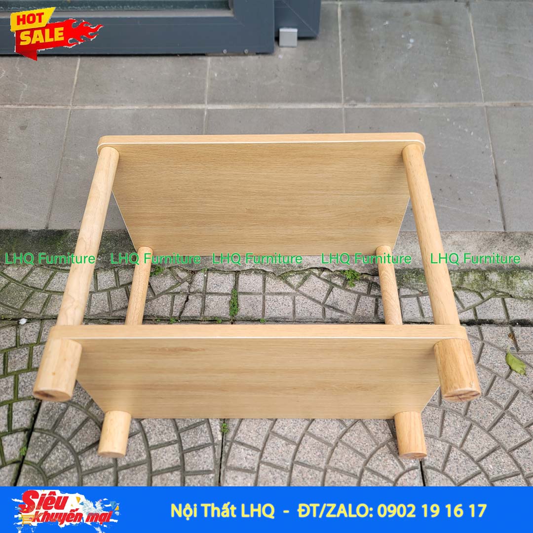 Kệ trang trí 2 tầng 50x30x39cm – Nhỏ gọn, tiện dụng cho nhiều không gian