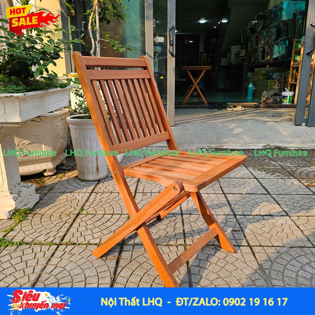 Ghế Cafe Nan Cao Gỗ Tràm Có Cổ | Nội Thất LHQ