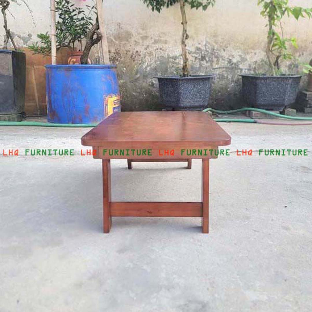 Bàn Trà Nhật Chân Thang 4*6 BCTH46 – Gỗ Cao Su