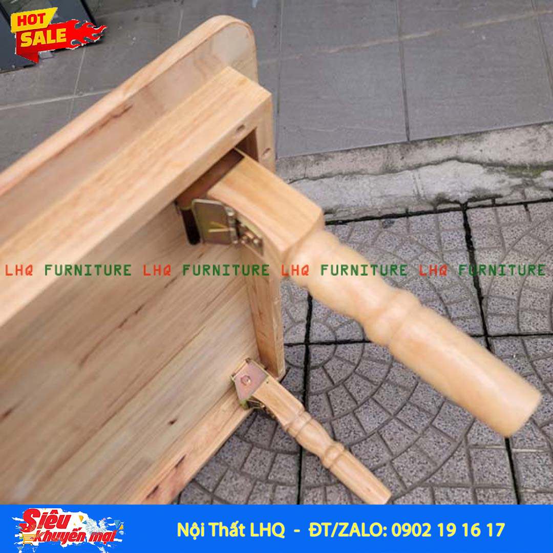 Bàn Trà Nhật Chân Tiện 70x1m2 Gỗ Cao Su | LHQ