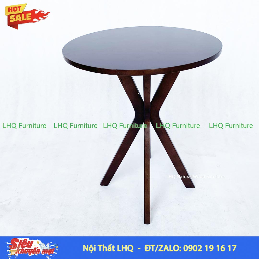 Bộ Bàn 2 Ghế Chữ A – Bàn Chụm 60cm Cao 73cm