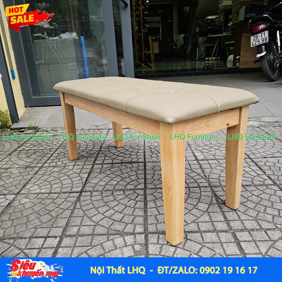 Bộ bàn ghế ăn Ashley 6 chỗ ngồi gỗ cao su