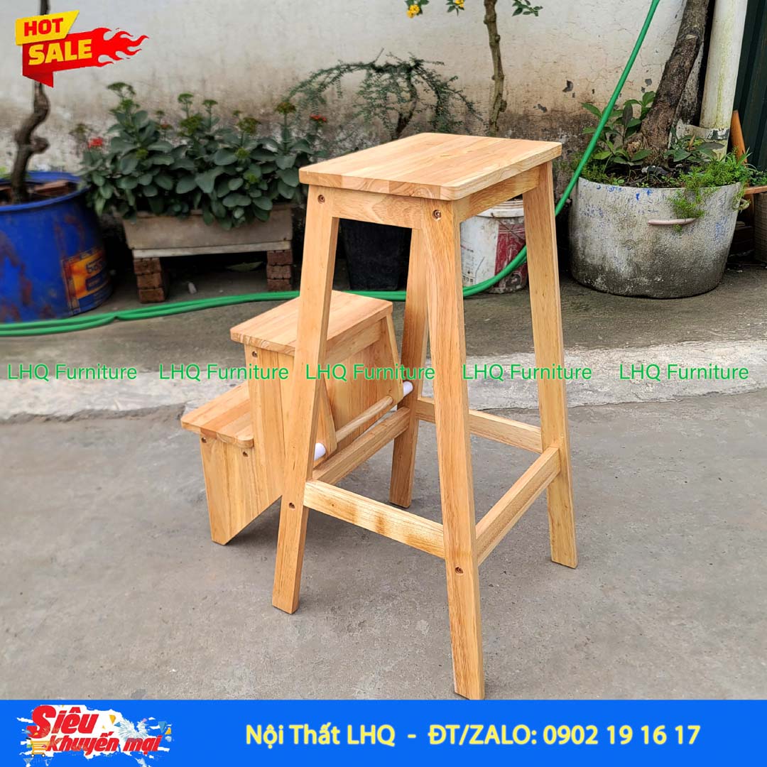 Ghế Thắp Hương Gỗ Tự Nhiên Xếp Gọn | Nội Thất LHQ
