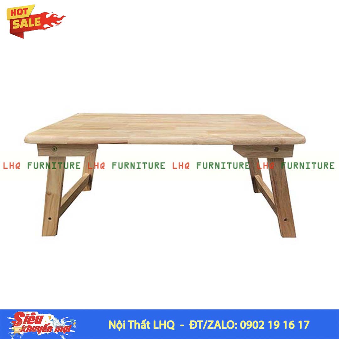 Bàn Trà Nhật Chân Thang 4*6 BCTH46 – Gỗ Cao Su