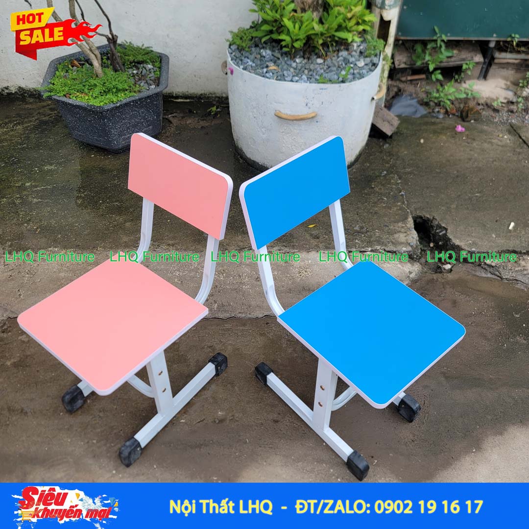 Bộ bàn học sinh nhí – Gỗ MDF, thiết kế tháo lắp tiện lợi