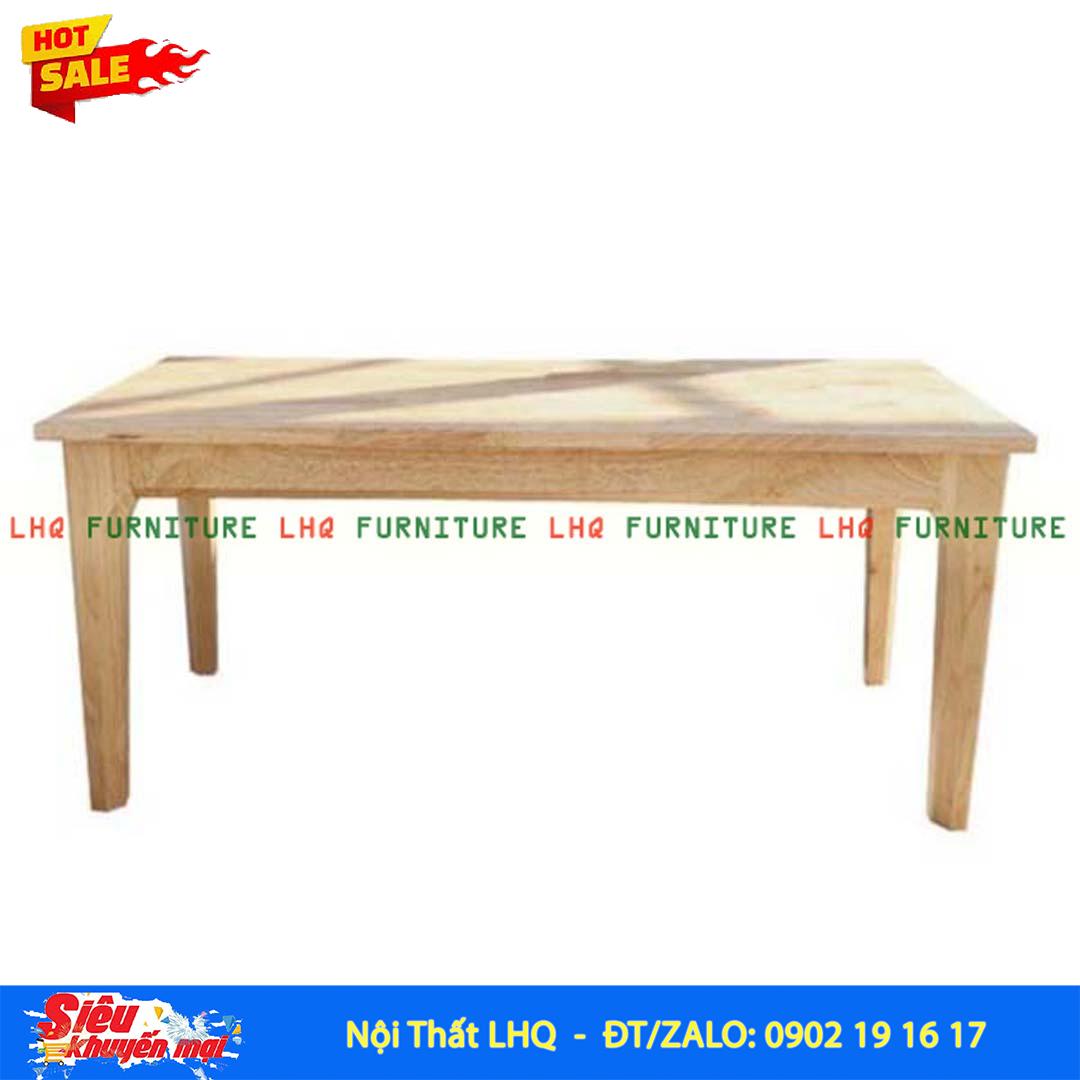 Ghế Bench Mặt Gỗ Cao Su 100cm | LHQ Furniture
