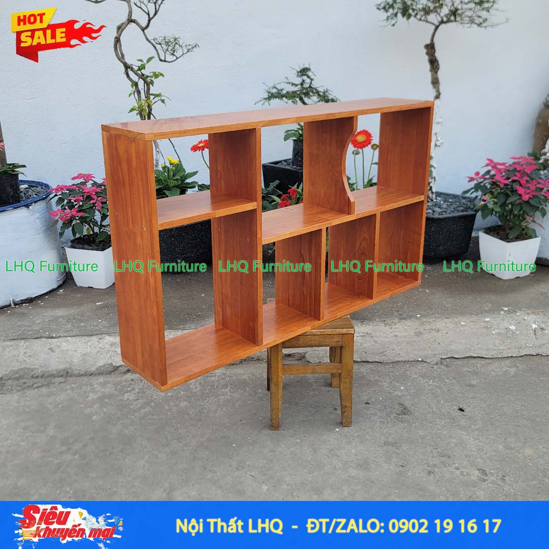 Kệ Treo Tường Rộng 1m Gỗ Cao Su – GST1m